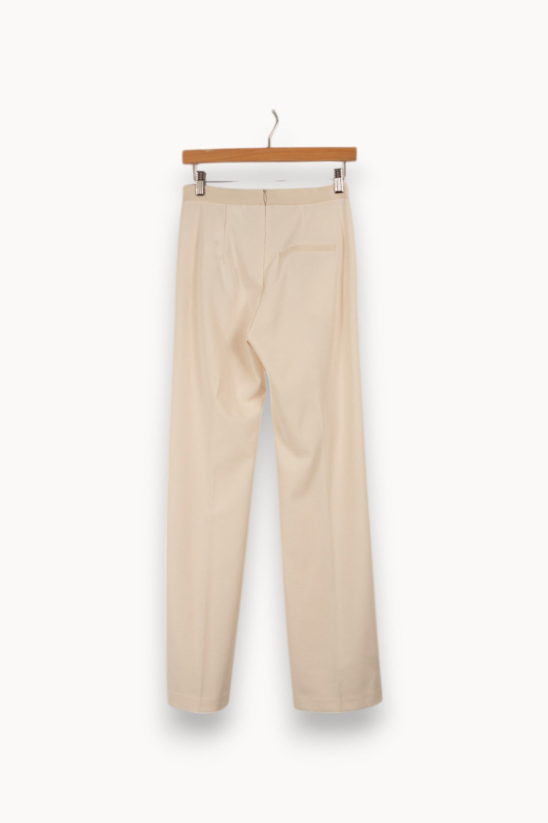 Pantalon blanc cassé élastiqué - Taille S/36