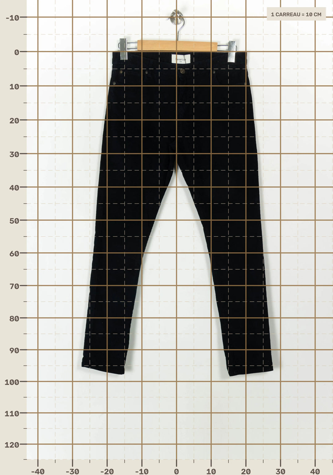 Jean Bleu Foncé - Taille XL/42 de la marque Bérénice | PARAD17189 - Vendu par Paradigme - Image 4