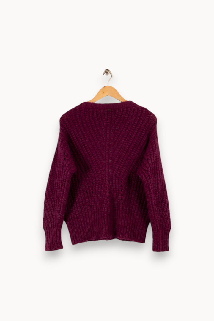 Cardigan violet - Taille M/38