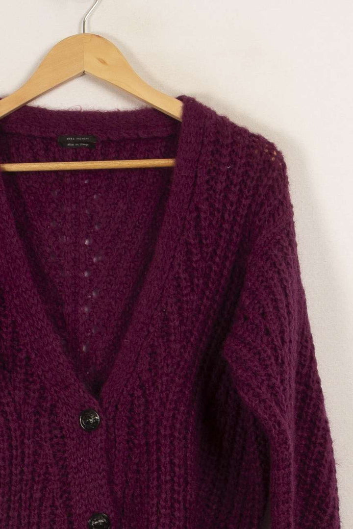 Cardigan violet - Taille M/38