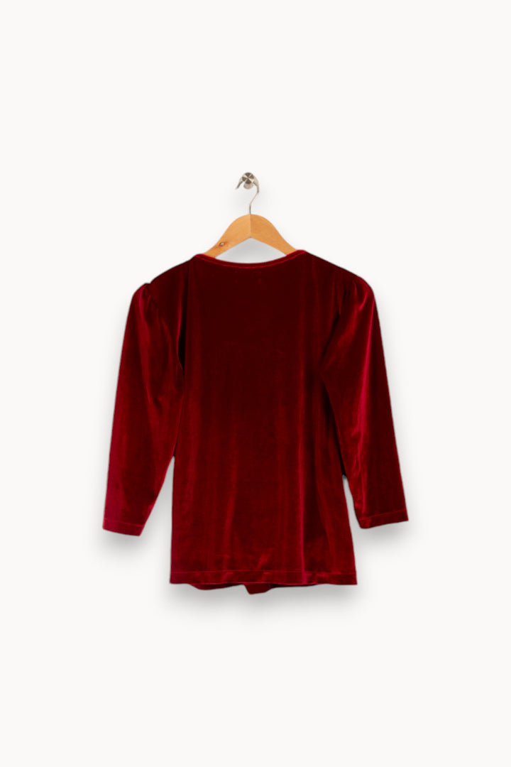 Top rouge - Taille L/40