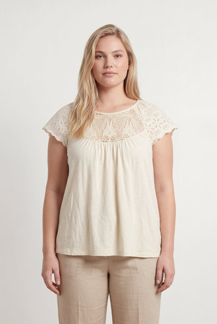 Blouse Jaune - Taille XL/42 de la marque Maison 123 | PARAD17215 - Vendu par Paradigme - Image 1