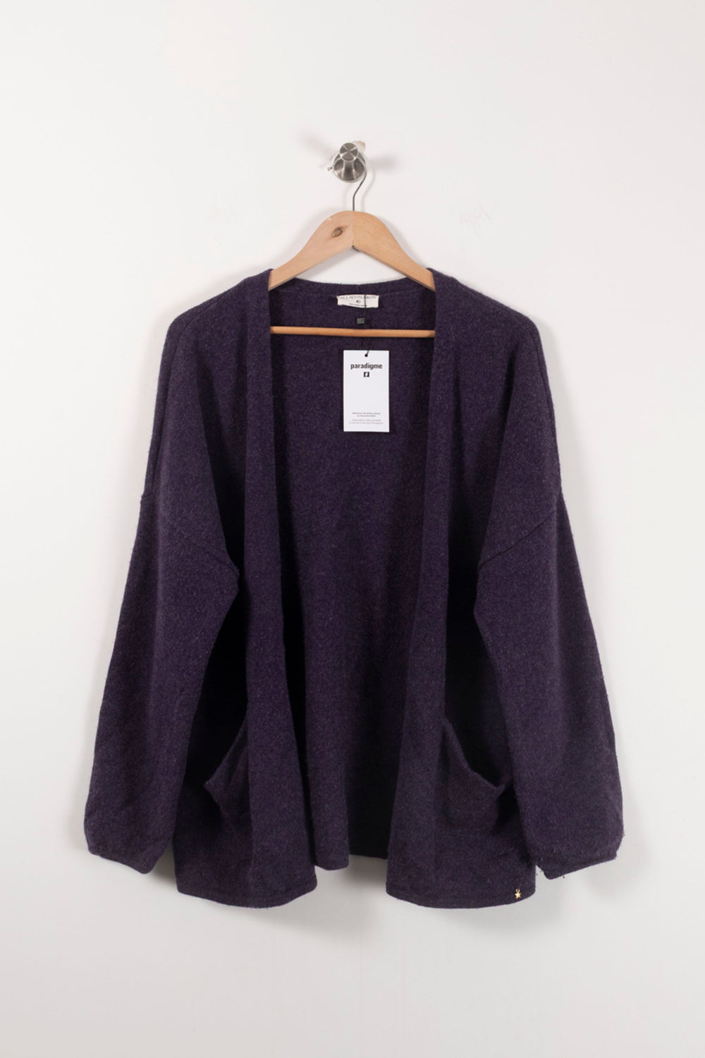 Cardigan Violet - Taille L/40 de la marque Des petits hauts | PARAD17243 - Vendu par Paradigme - Image 2