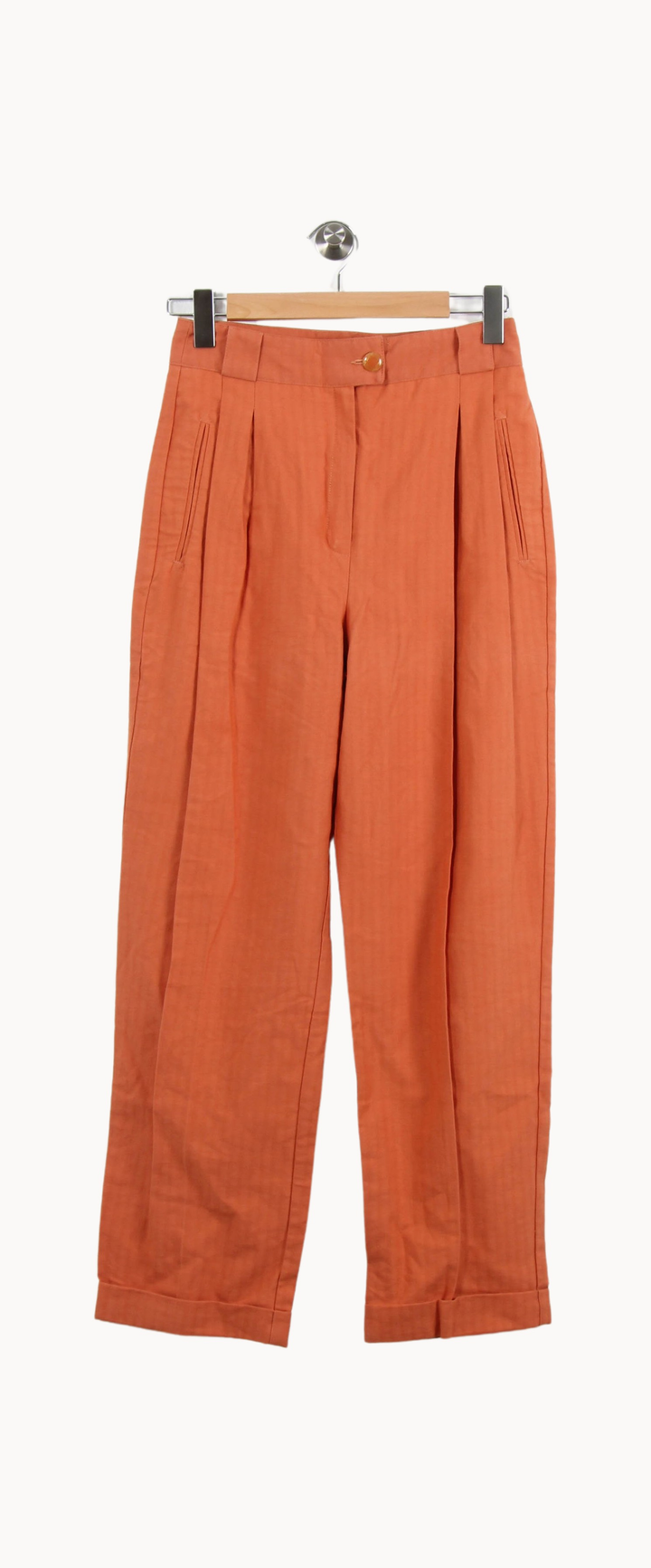 Pantalon Large Orange - Taille M/38 de la marque Des petits hauts | PARAD17280 - Vendu par Paradigme - Image 2
