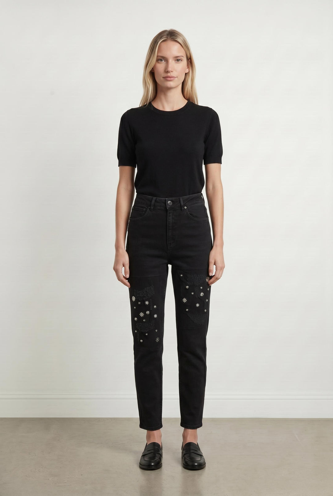 Jean Noir - Taille S/36 de la marque Sandro | PARAD17292 - Vendu par Paradigme - Image 1