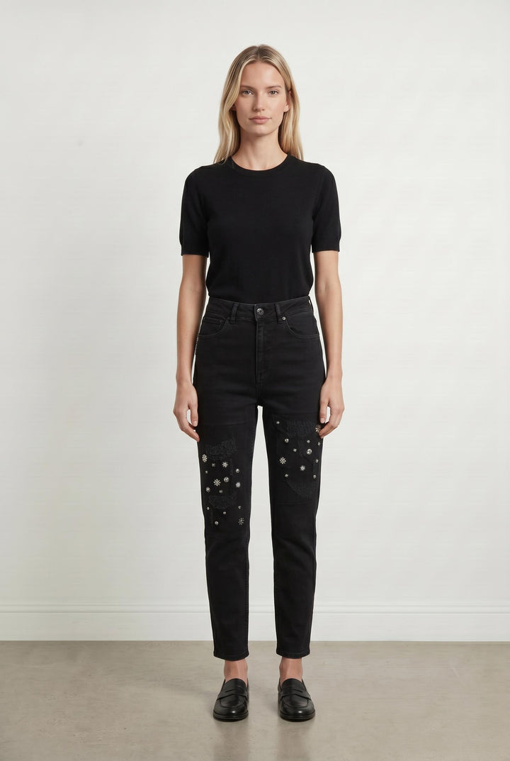 Jean Noir - Taille S/36 de la marque Sandro | PARAD17292 - Vendu par Paradigme - Image 1