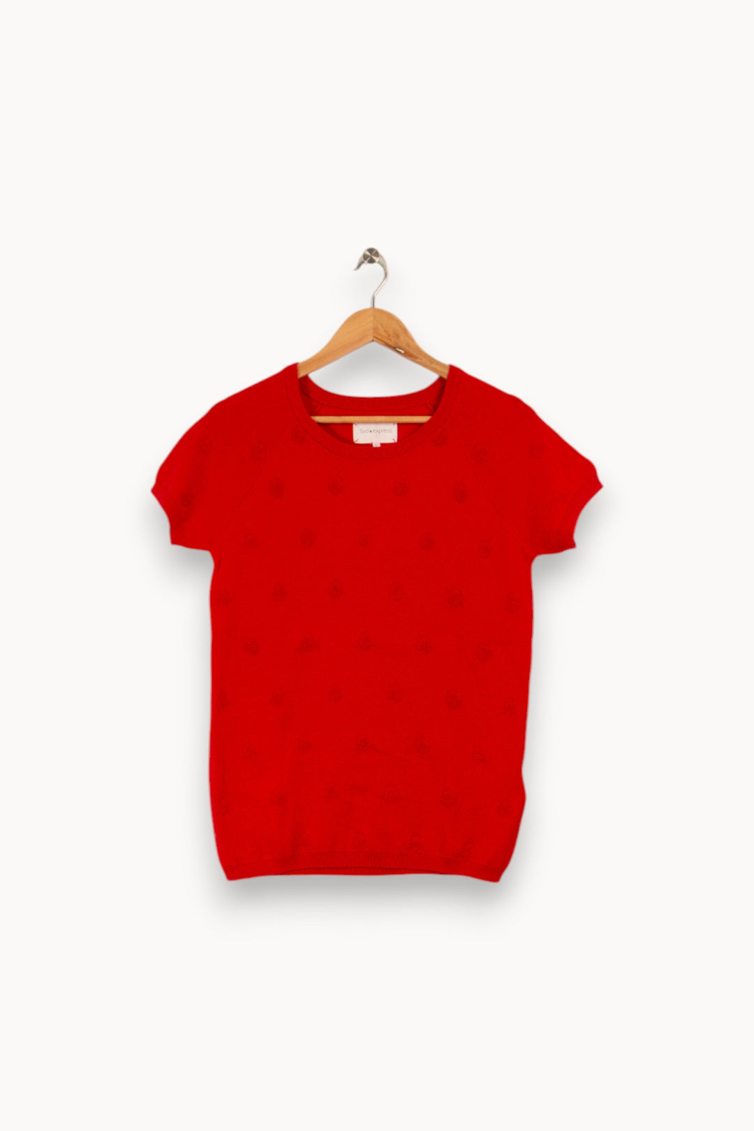 T-shirt épais rouge - Taille L/40