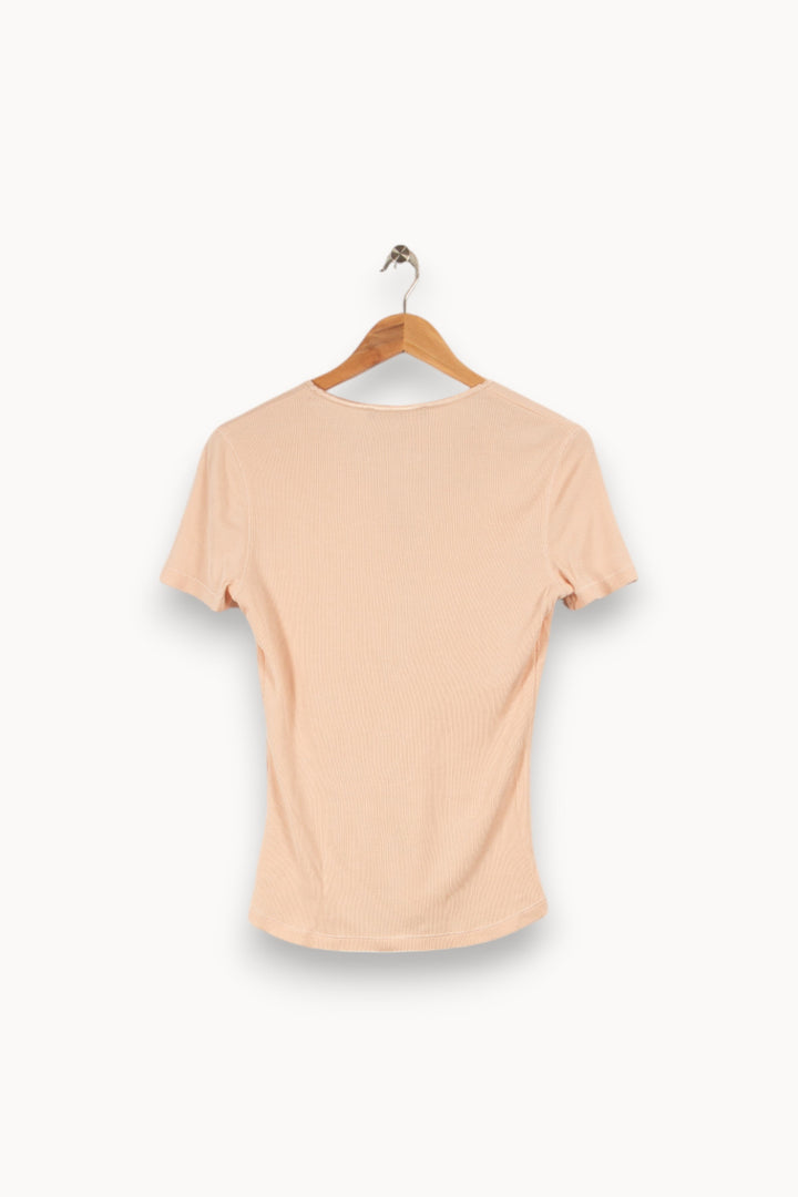 T-shirt beige - Taille L/40