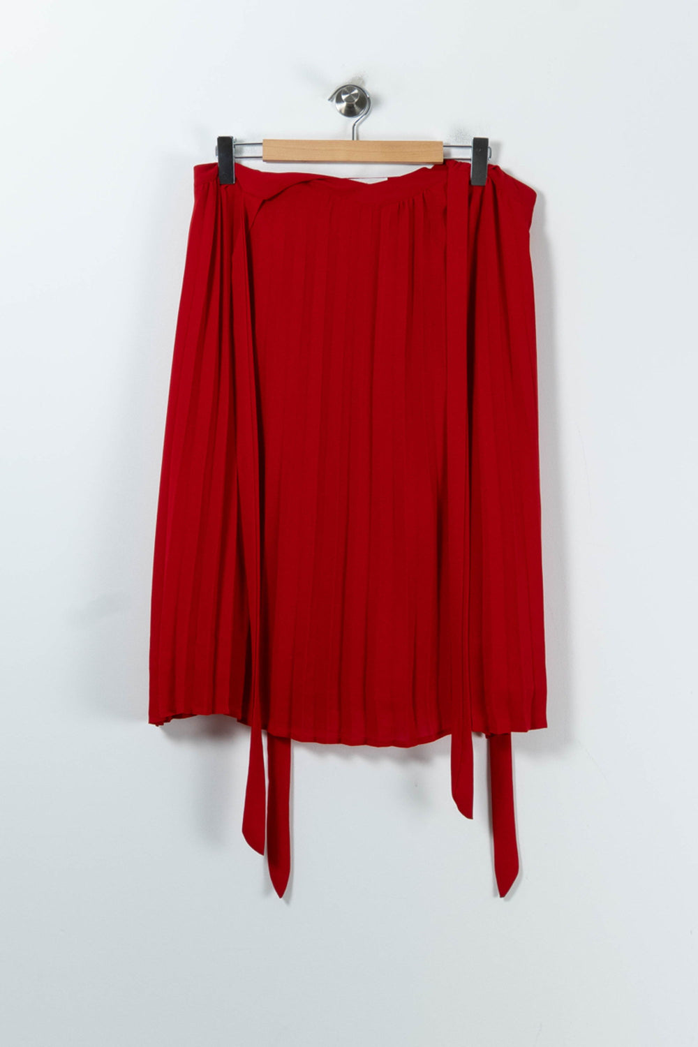 Jupe Plissée Rouge - Taille S/36 de la marque Grace & Mila | PARAD17369 - Vendu par Paradigme - Image 2