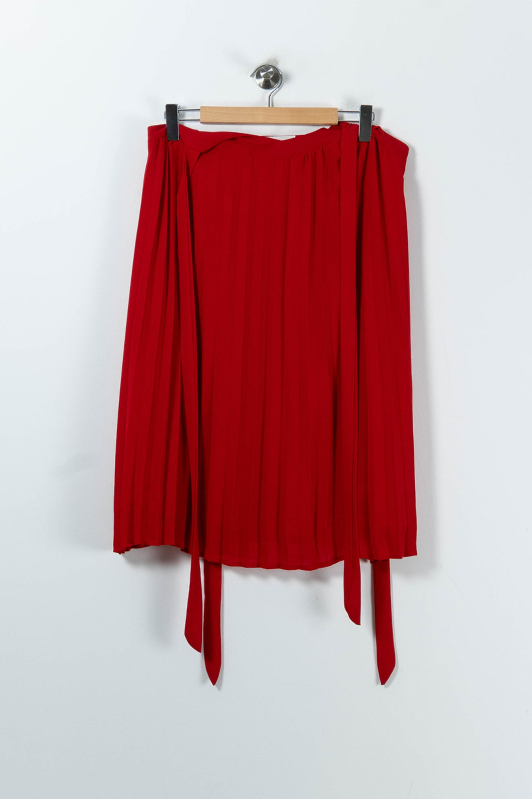 Jupe Plissée Rouge - Taille S/36 de la marque Grace & Mila | PARAD17369 - Vendu par Paradigme - Image 2