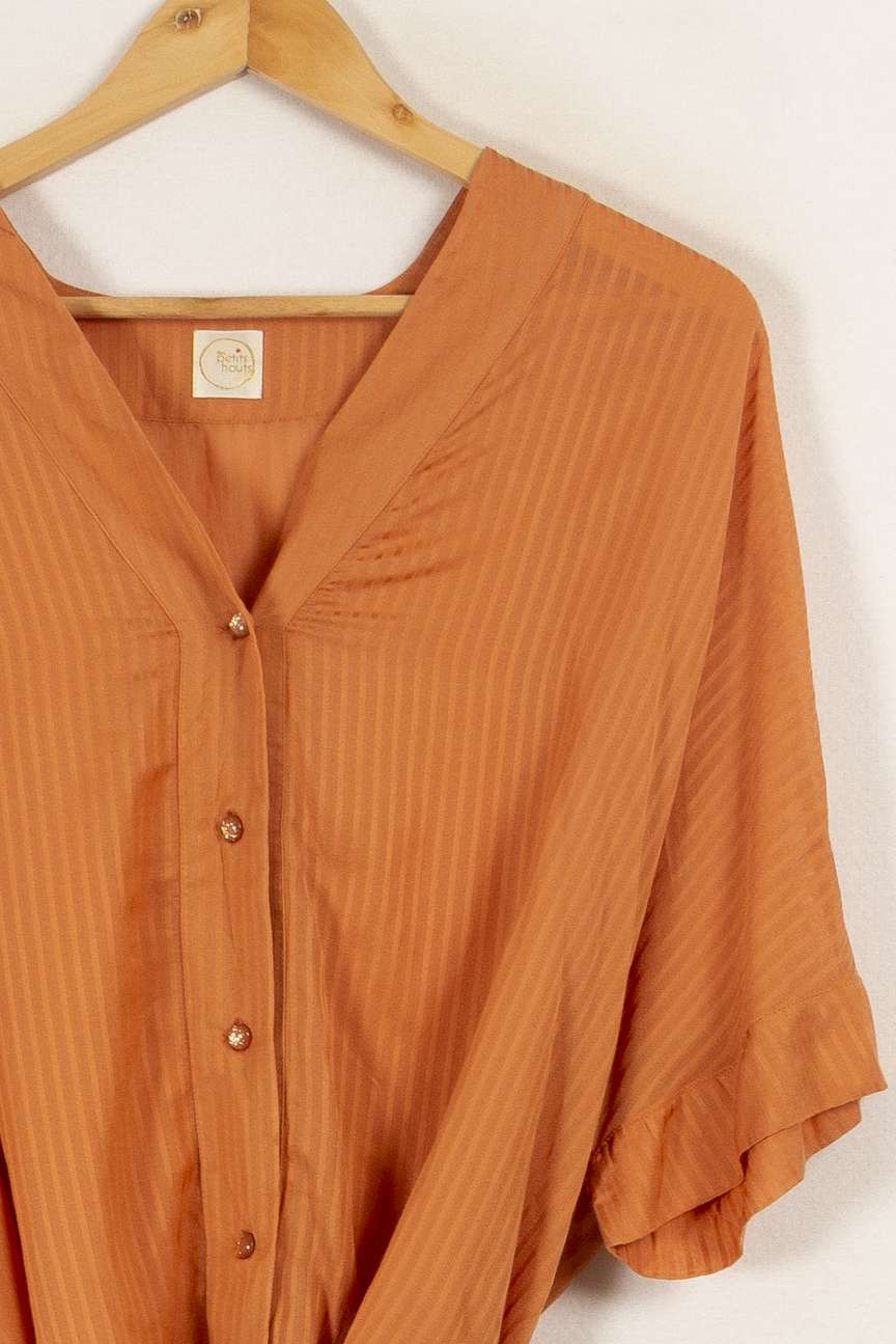 Blouse orange - Taille S/36