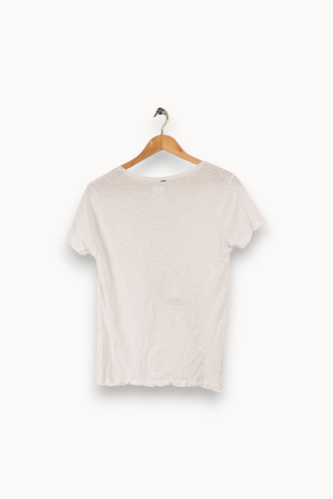 T-shirt blanc avec dessins - Taille L/40