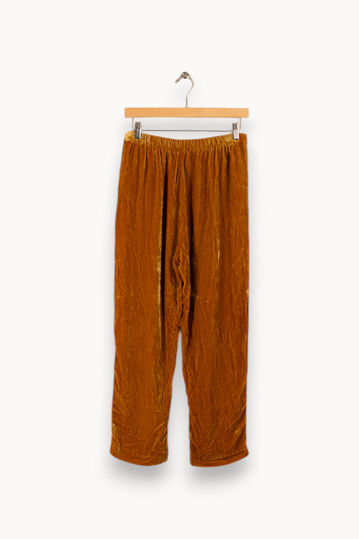 Pantalon en velours doré - Taille L/40