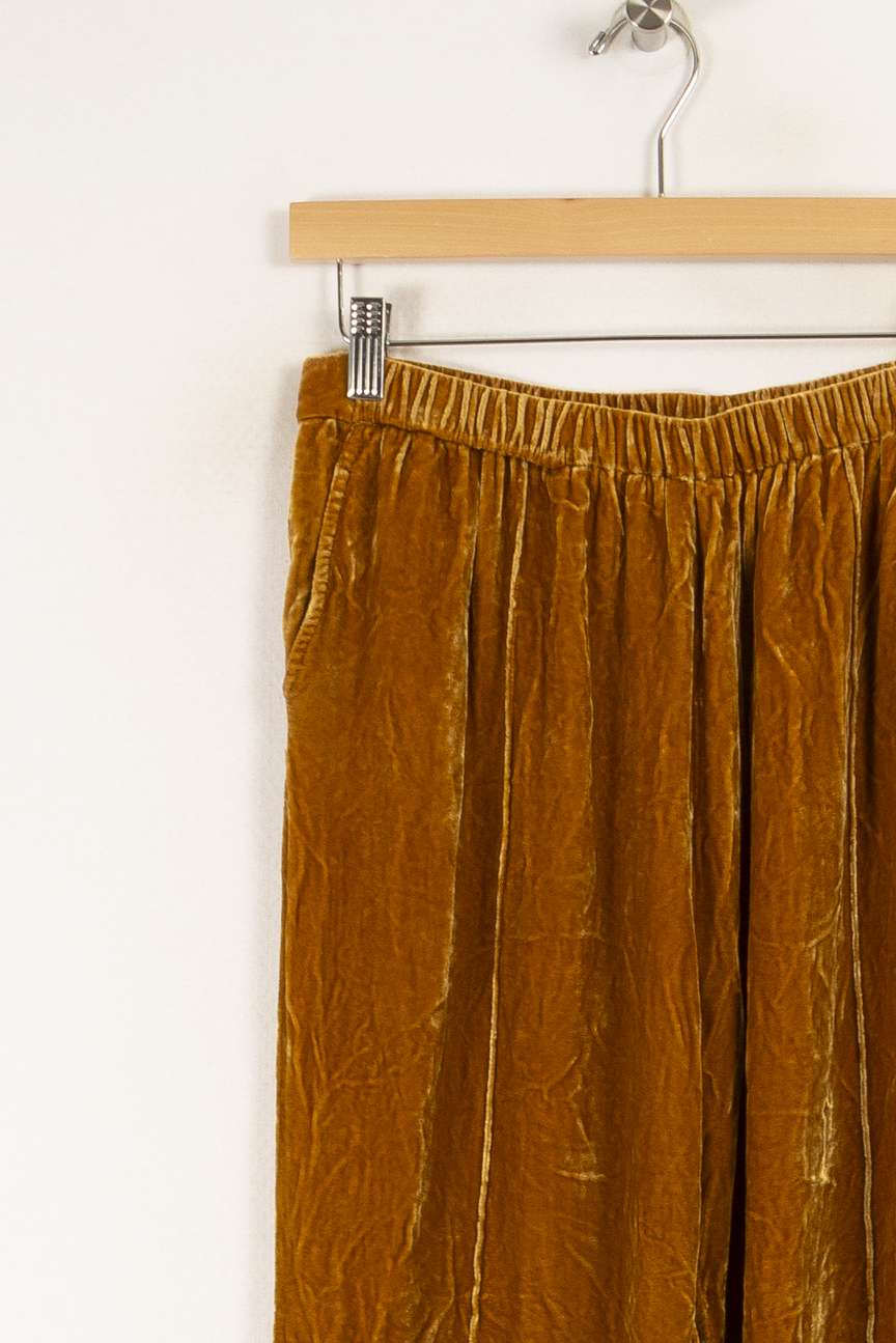 Pantalon en velours doré - Taille L/40
