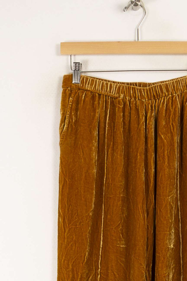 Pantalon en velours doré - Taille L/40