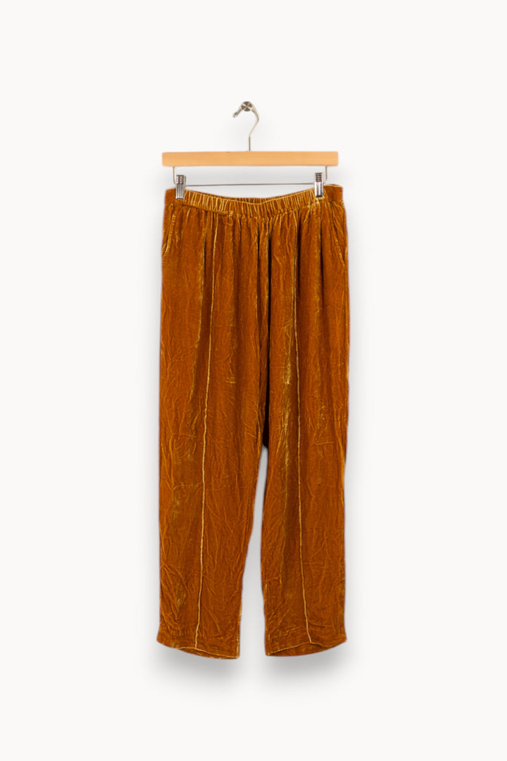 Pantalon en velours doré - Taille L/40