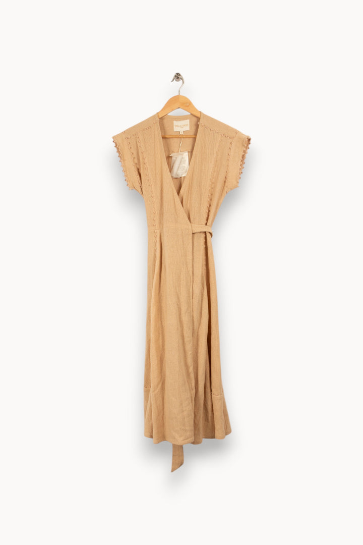 Robe épaisse beige - Taille S/36