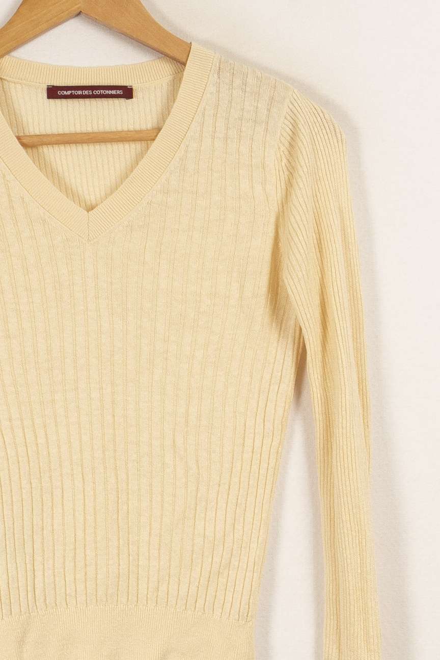 Pull beige - Taille XS/34