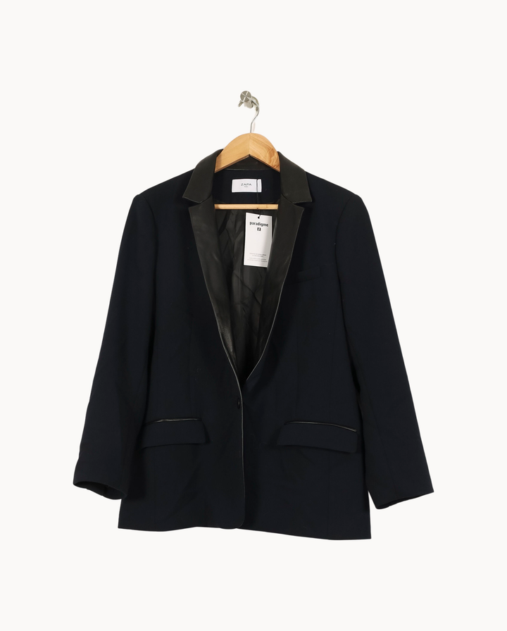 Blazer Noir - Taille XXL/44 de la marque ZAPA | PARAD17492 - Vendu par Paradigme - Image 2