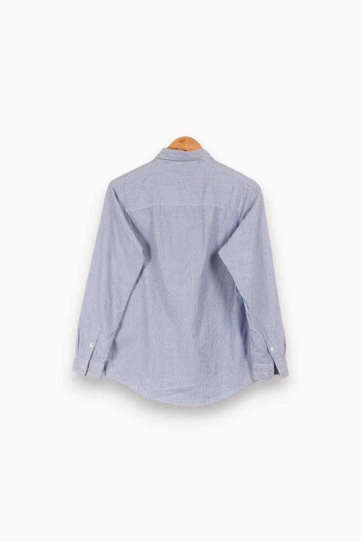 Chemise bleue rayée - Taille S/36