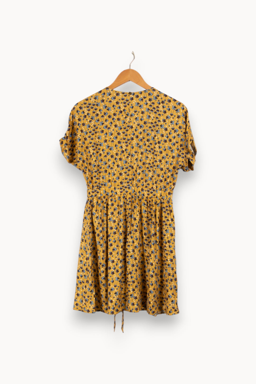 Robe jaune à motifs - Taille XS/34