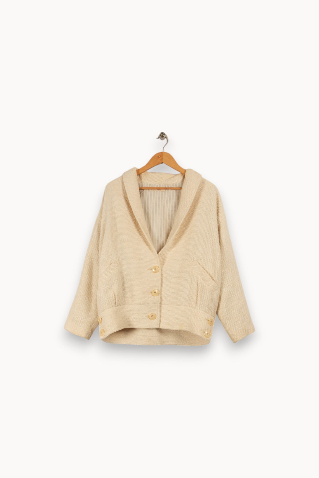 Veste épaisse beige - Taille M/38