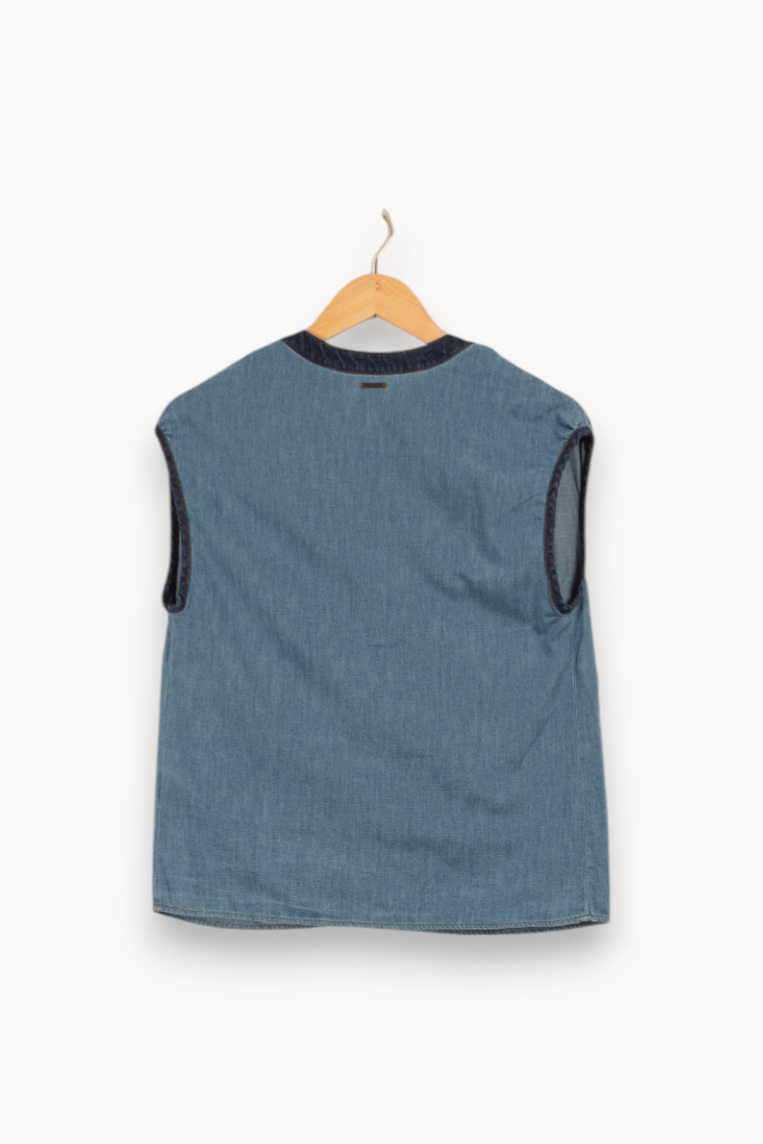 Top bleu effet jean - Taille S/36