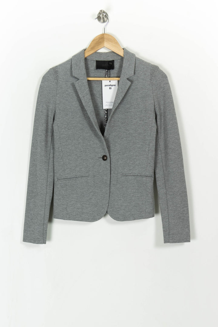 Veste Grise - Taille S/36 de la marque IKKS | PARAD17540 - Vendu par Paradigme - Image 2