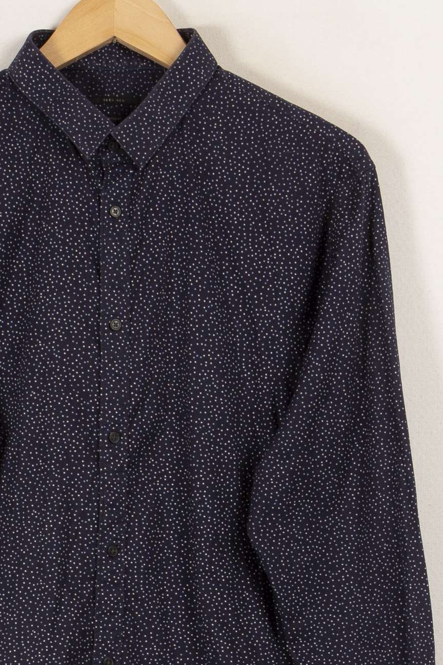 Chemise bleue à motifs - Taille XL/42