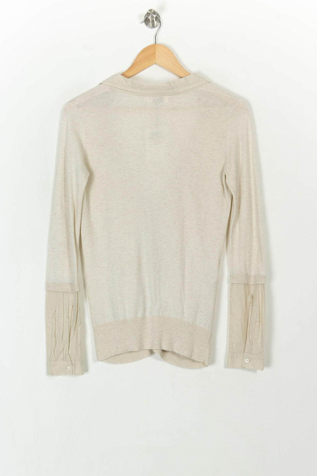 Cardigan Beige - Taille S/36 de la marque Comptoir des Cotonniers | PARAD17550 - Vendu par Paradigme - Image 5