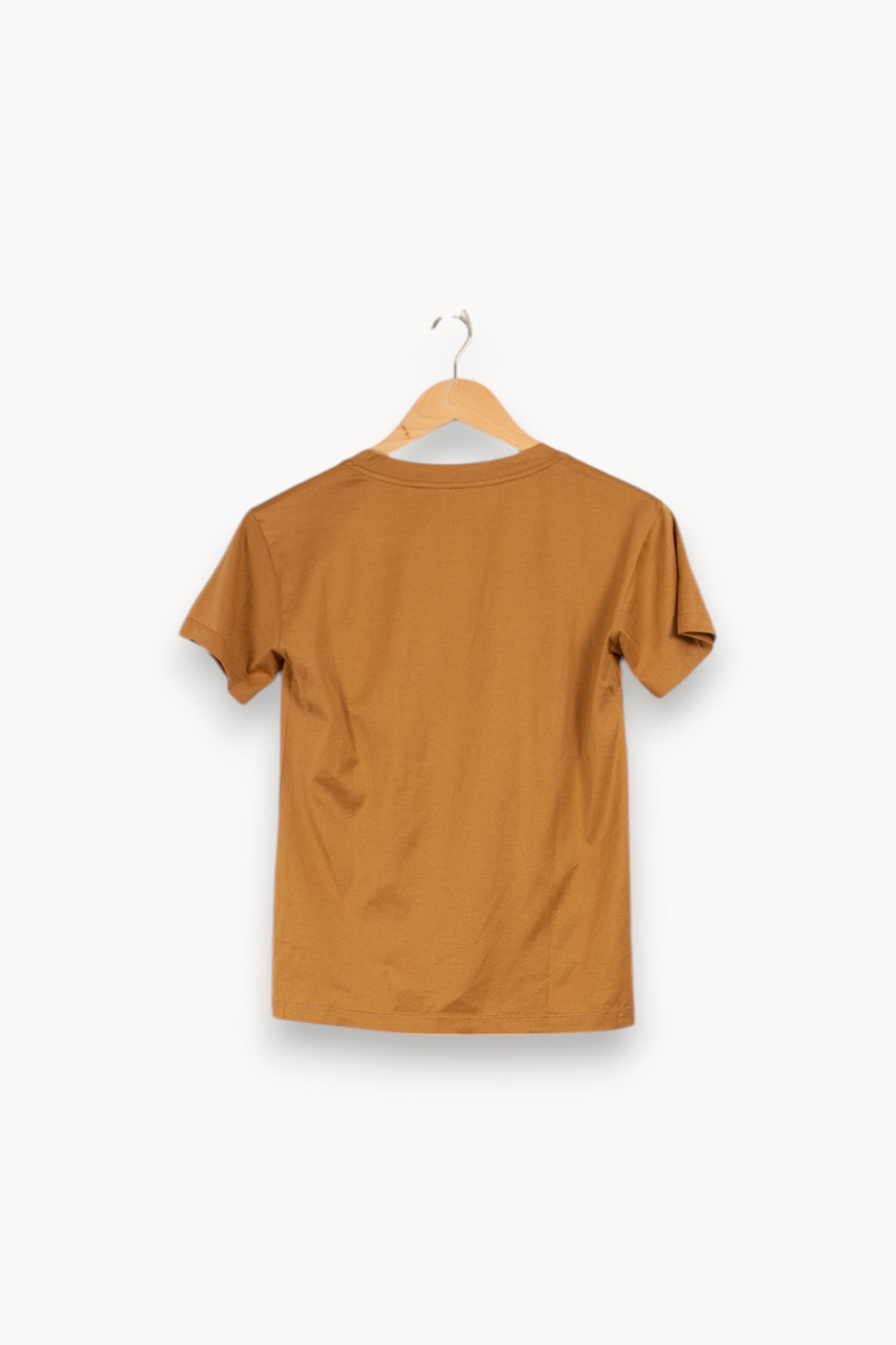 T-shirt marron/jaune foncé - Taille XS/34