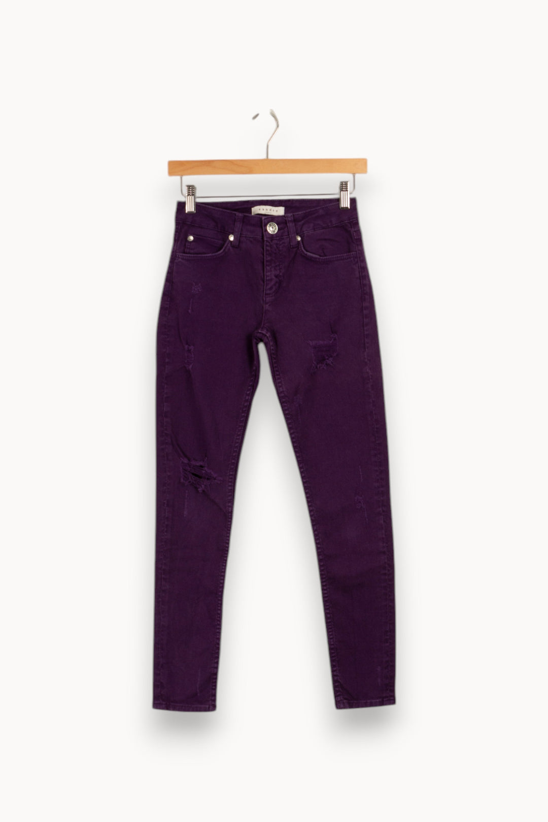 Jean violet - Taille XS/34