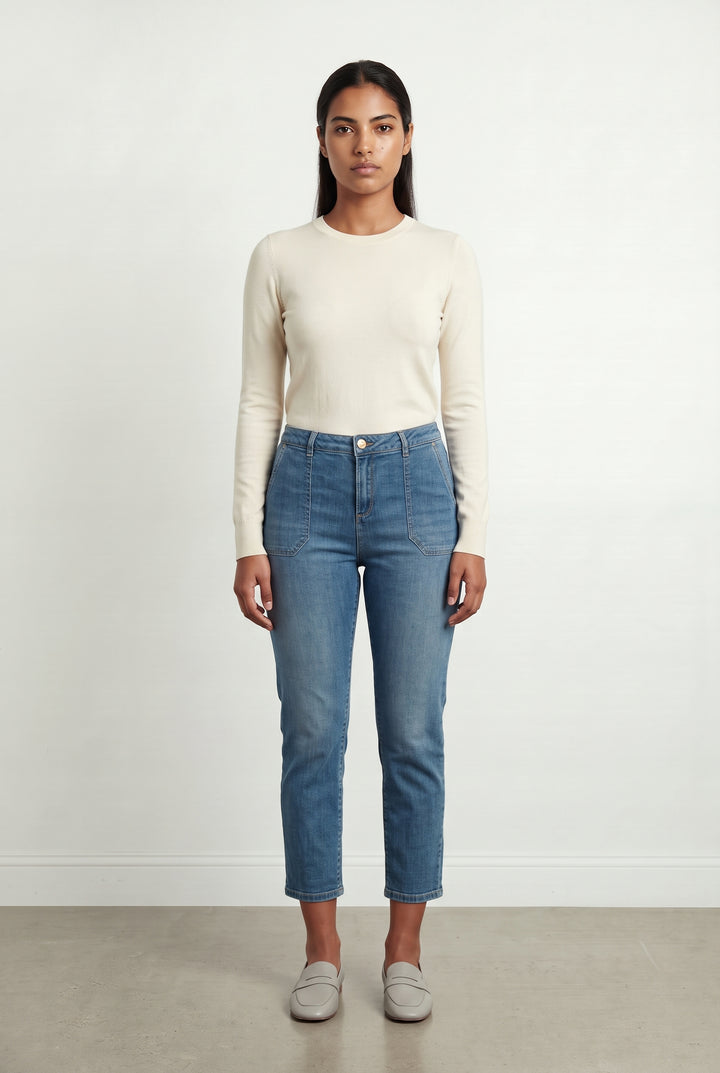 Jean Bleu - Taille L/40 de la marque One Step | PARAD17606 - Vendu par Paradigme - Image 1