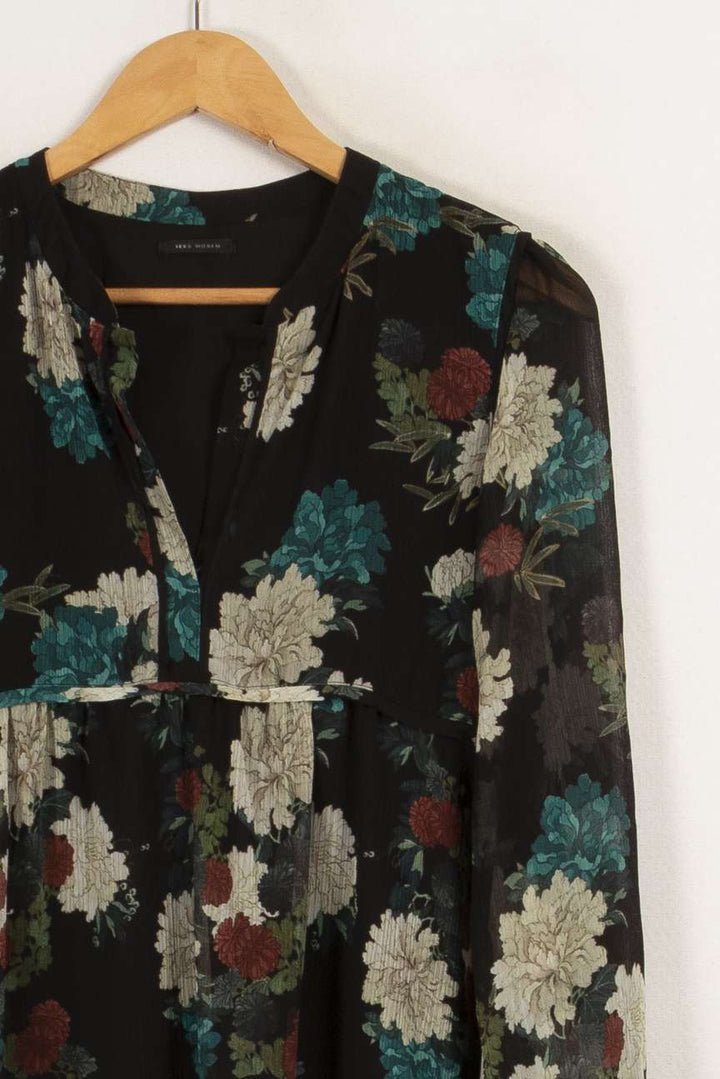 Robe multicolore à motifs - Taille XS/34