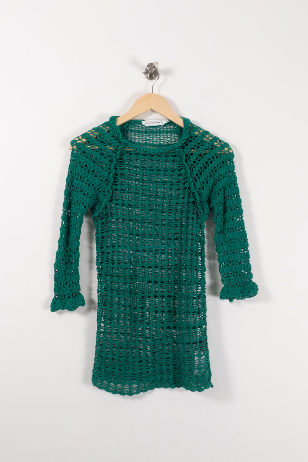 Pull Crochet Vert - Taille S/36 de la marque Isabel Marant étoile | PARAD17618 - Vendu par Paradigme - Image 2