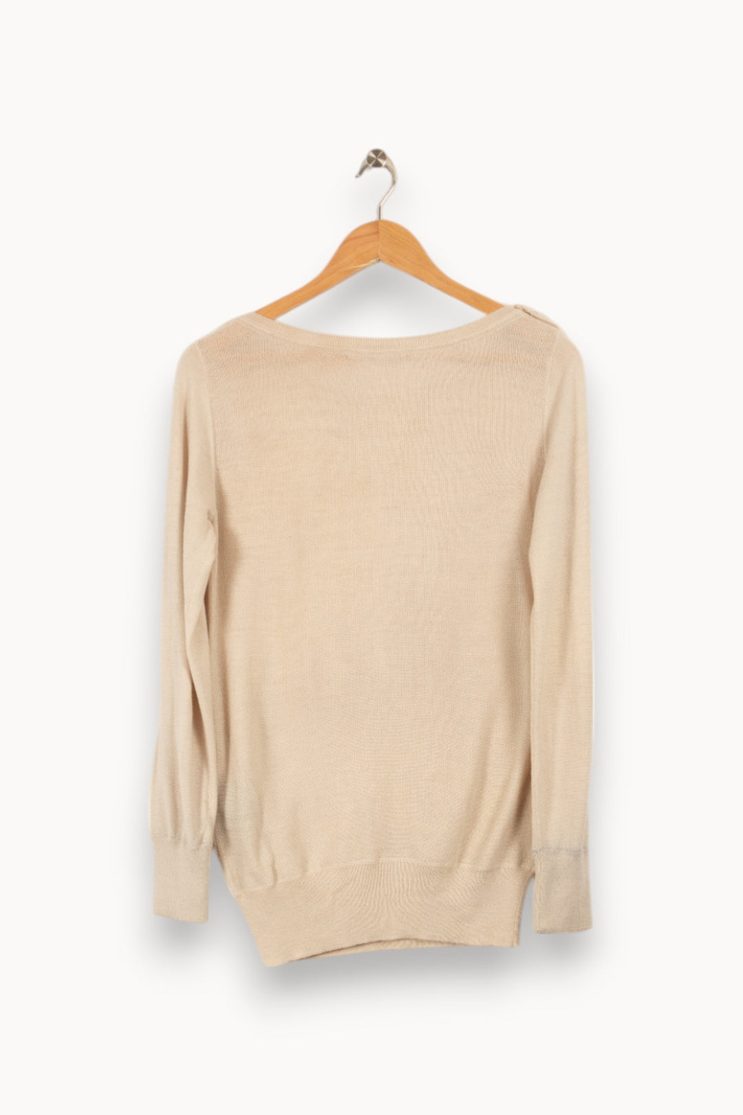 Pull en maille beige - Taille M/38