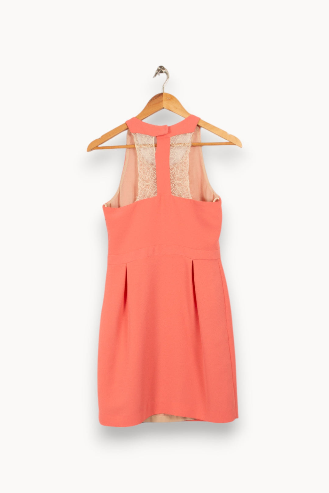 Robe rose avec dentelle - Taille S/36