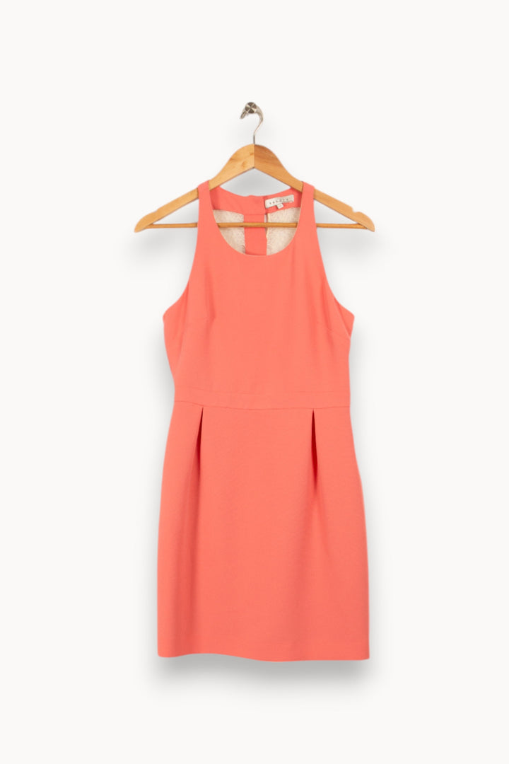 Robe rose avec dentelle - Taille S/36