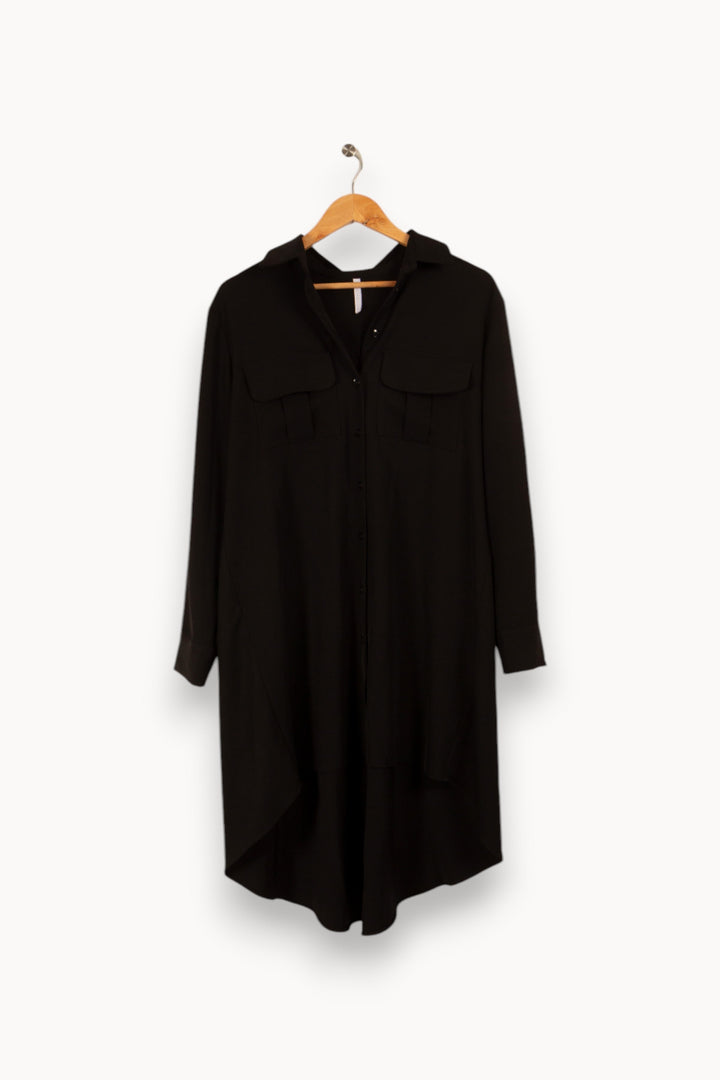 Robe chemise noire - Taille M/38