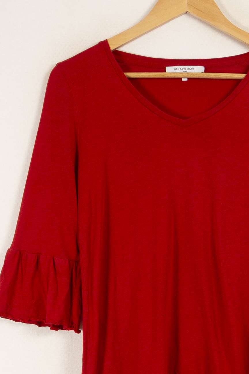 Top rouge - Taille S/36