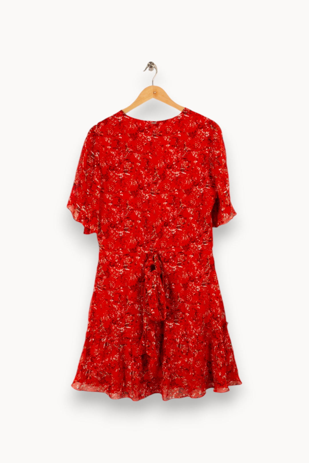 Robe rouge à motifs - Taille L/40