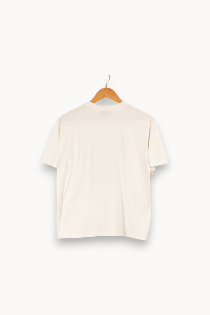 T-shirt blanc avec dessin - Taille S/36