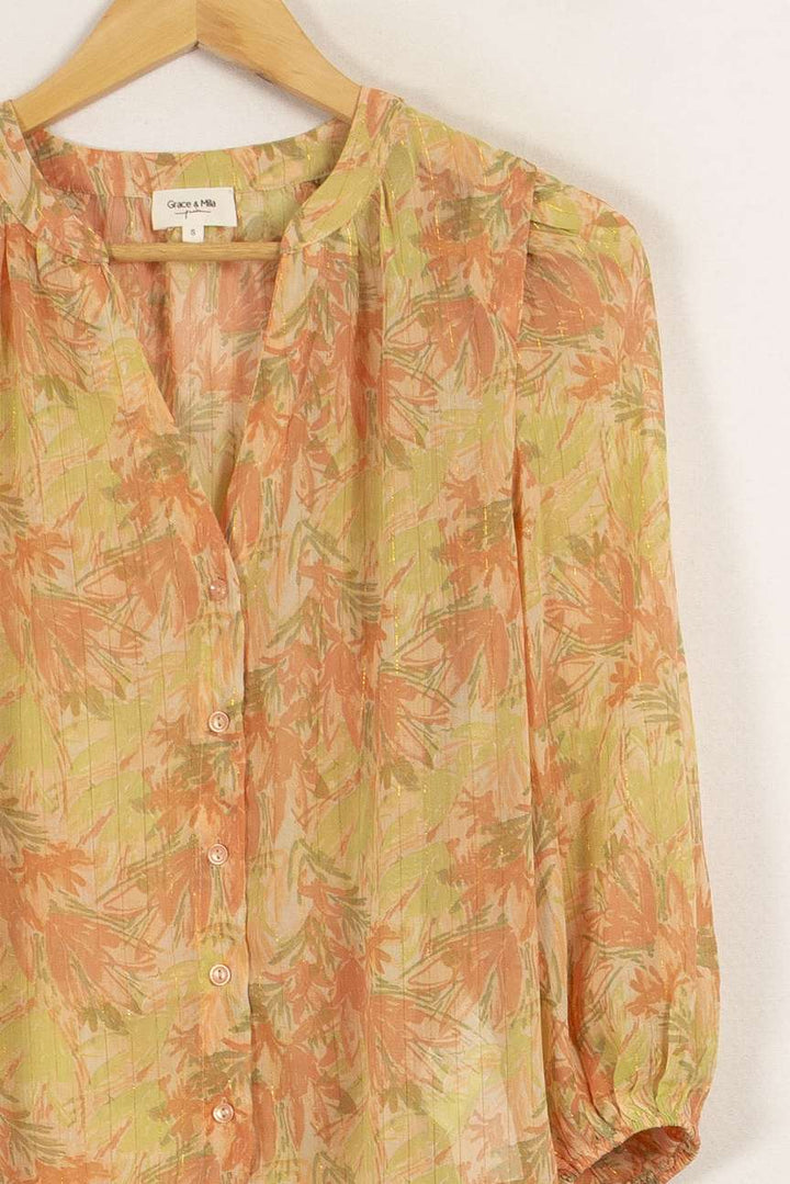 Blouse multicolore - Taille S/36