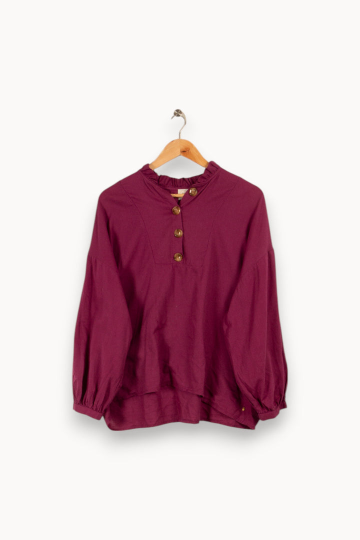 Blouse violette - Taille L/40