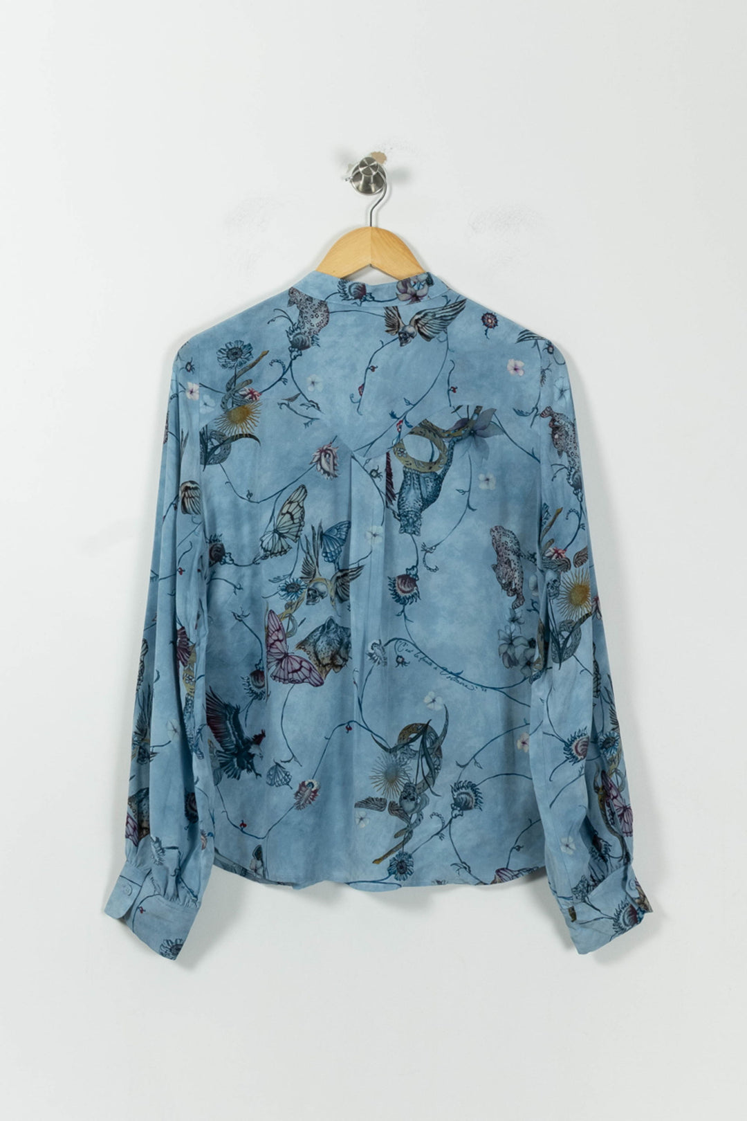 Blouse Bleue - Taille L/40 de la marque Zadig&Voltaire | PARAD17685 - Vendu par Paradigme - Image 4