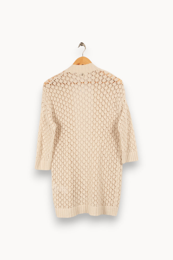 Cardigan en maille beige - Taille S/36