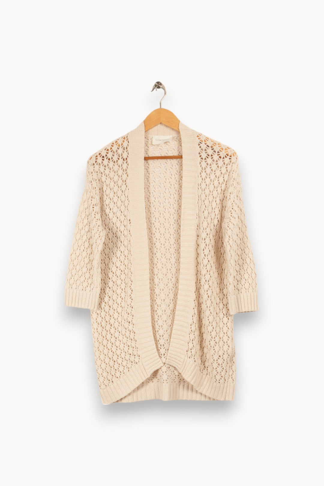 Cardigan en maille beige - Taille S/36