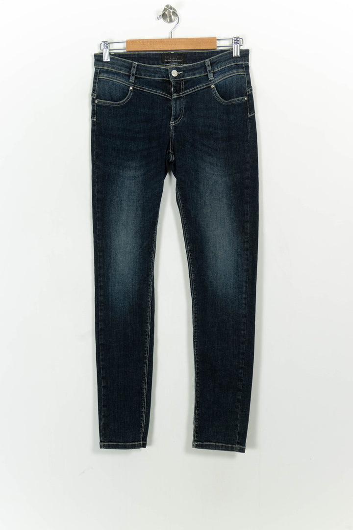 Jean Slim Bleu - Taille M/38 de la marque IKKS | PARAD17701 - Vendu par Paradigme - Image 2