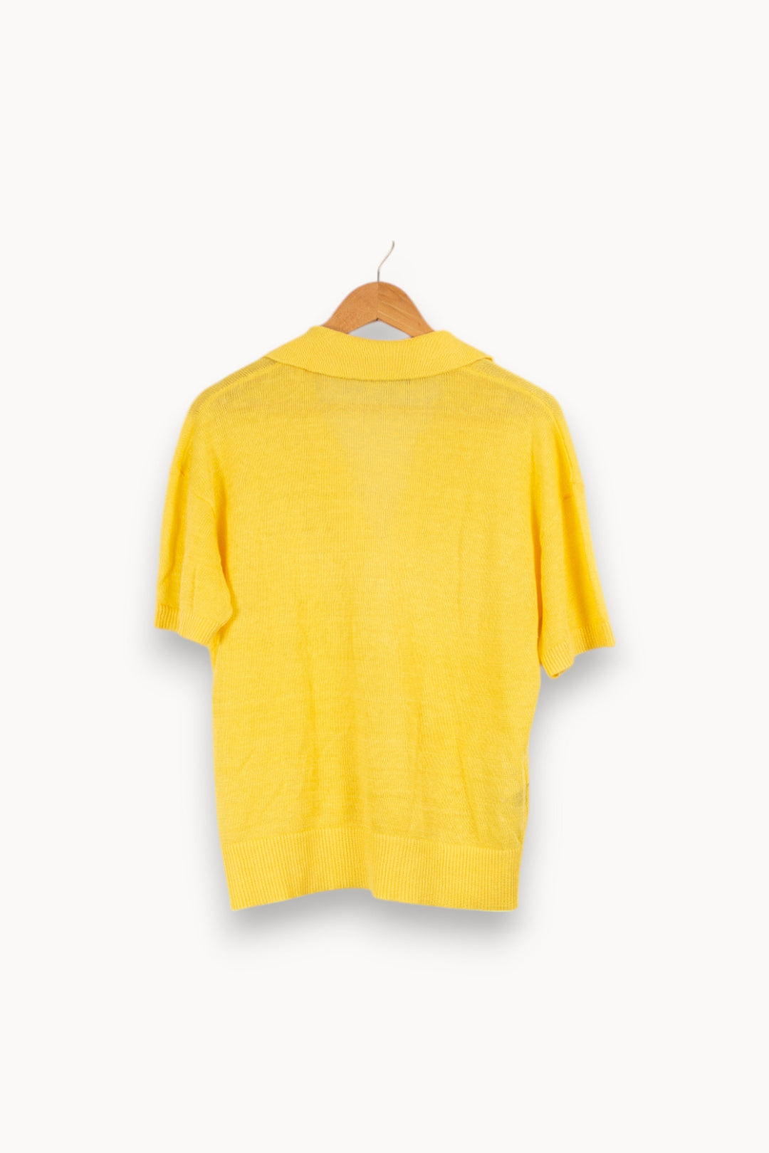 T-shirt en maille jaune - Taille L/40