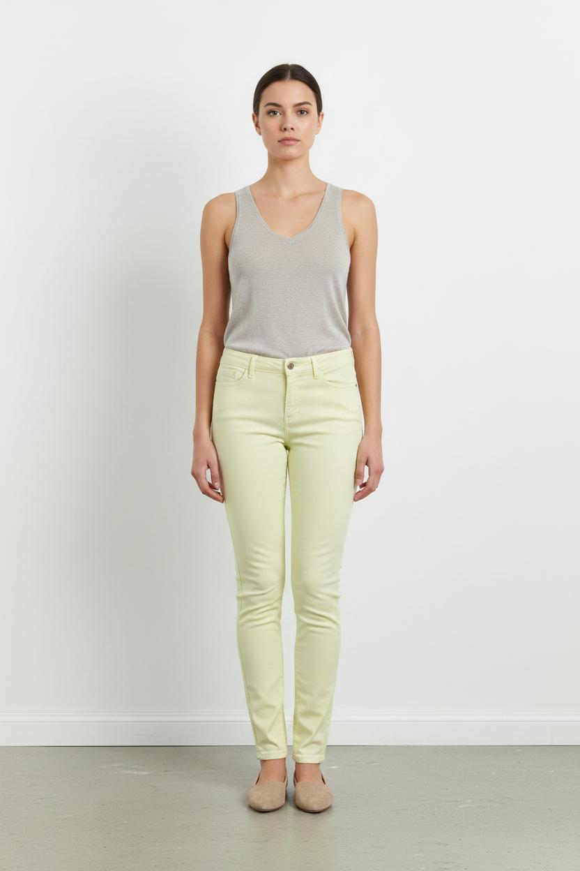 Jean Jaune - Taille M/38 de la marque One Step | PARAD17718 - Vendu par Paradigme - Image 1